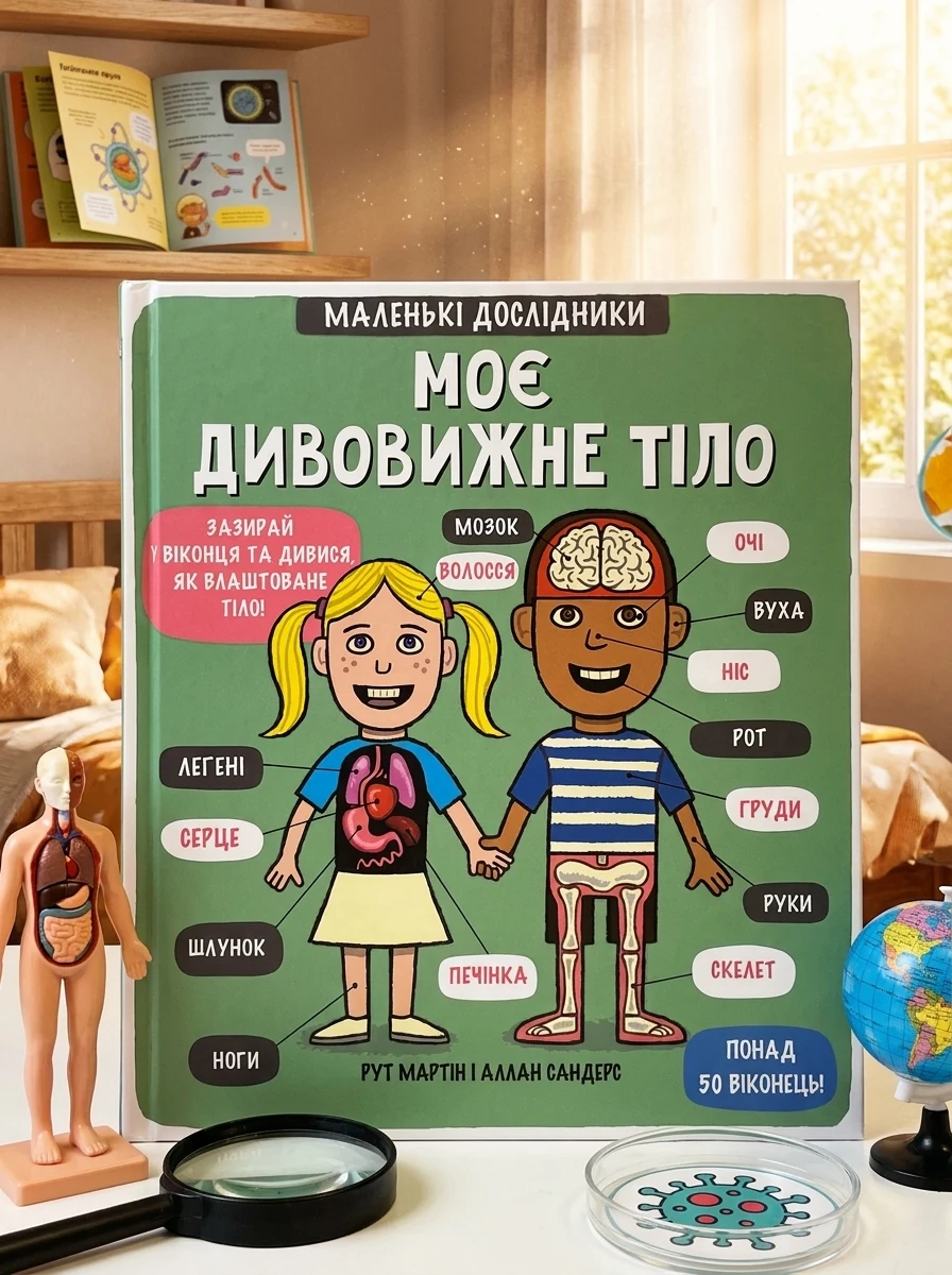 Маленькі дослідники. Моє дивовижне тіло — Дитячі енциклопедії