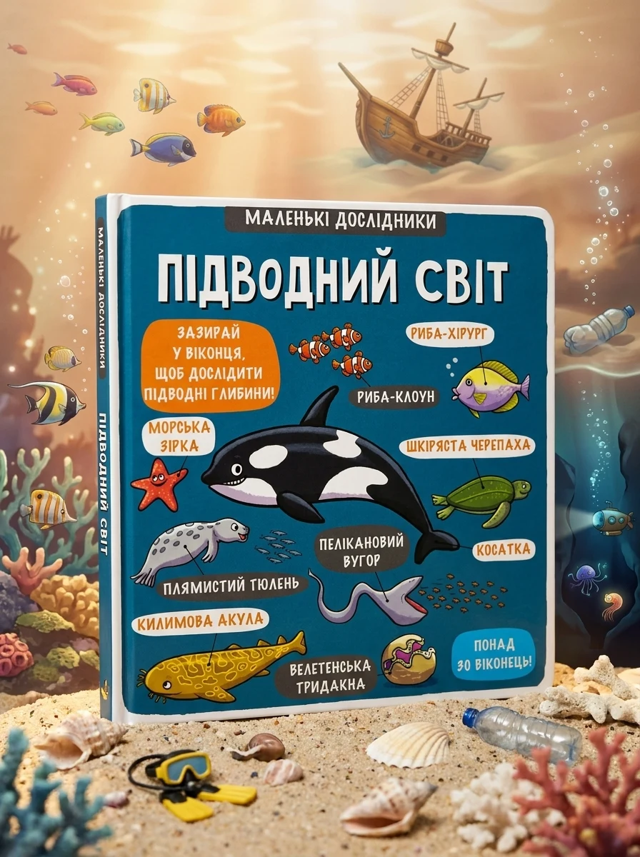 Маленькі дослідники. Підводний світ — фото 2