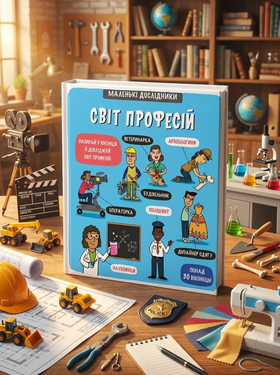 Маленькі дослідники. Світ професій — Дитячі енциклопедії