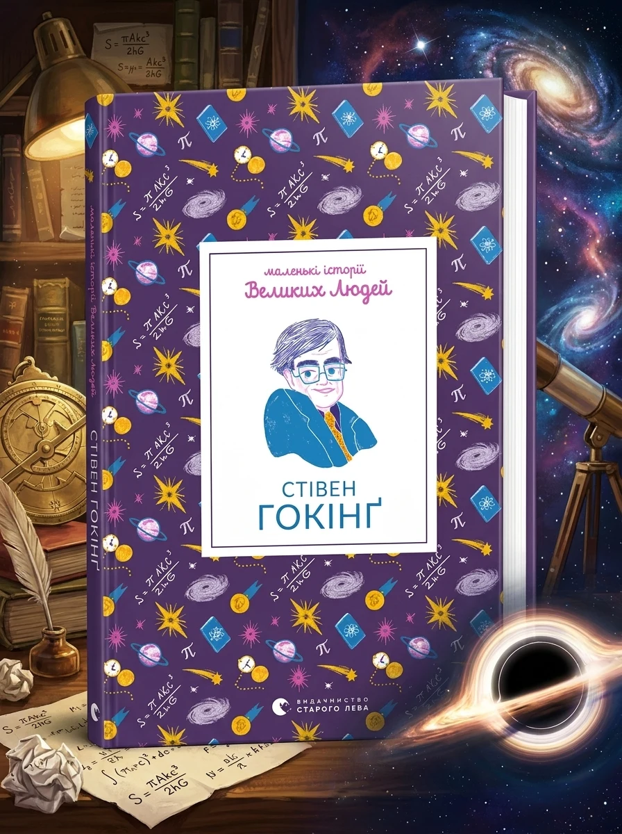 Маленькі історії Великих Людей. Стівен Гокінґ