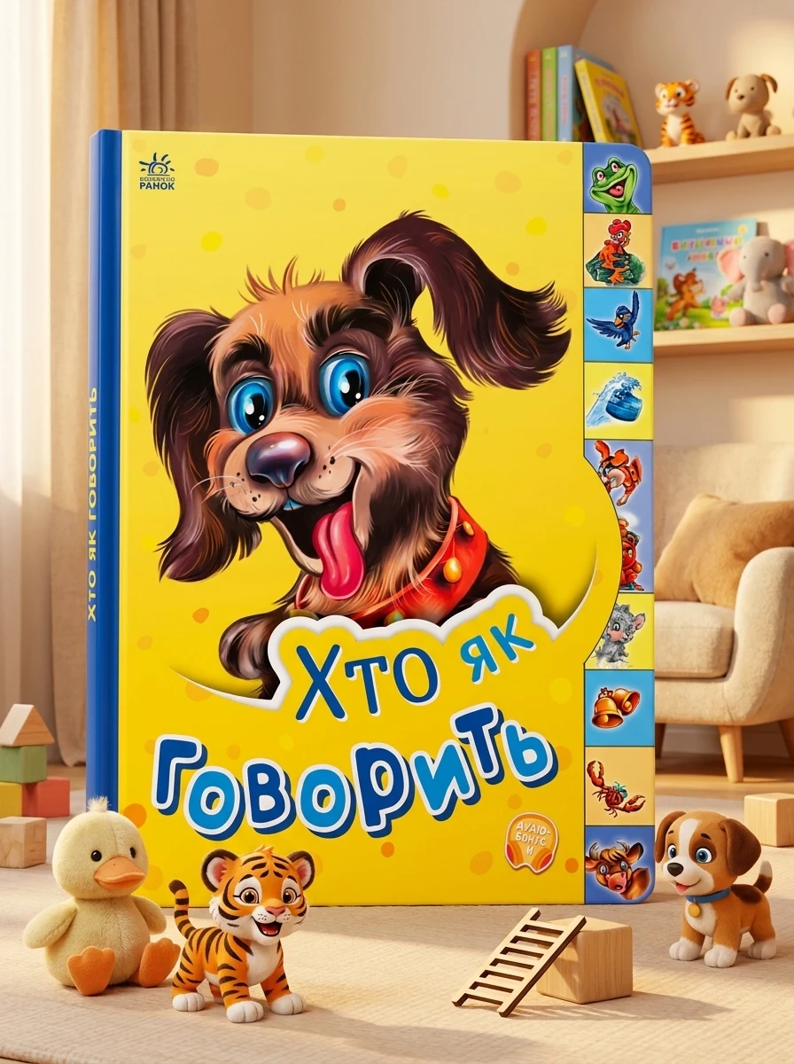 Маленькому пізнайкові. Хто як говорить