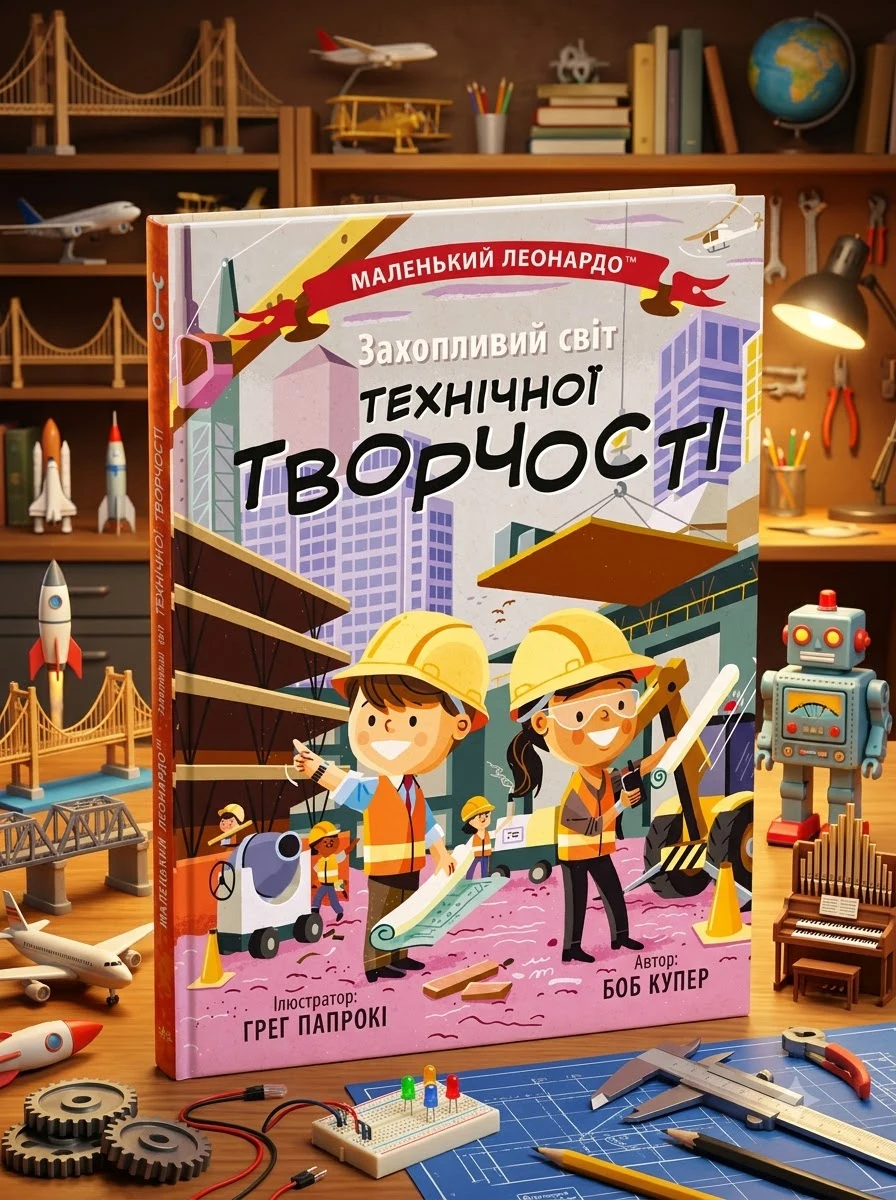 Маленький Леонардо. Захопливий світ технічної творчості