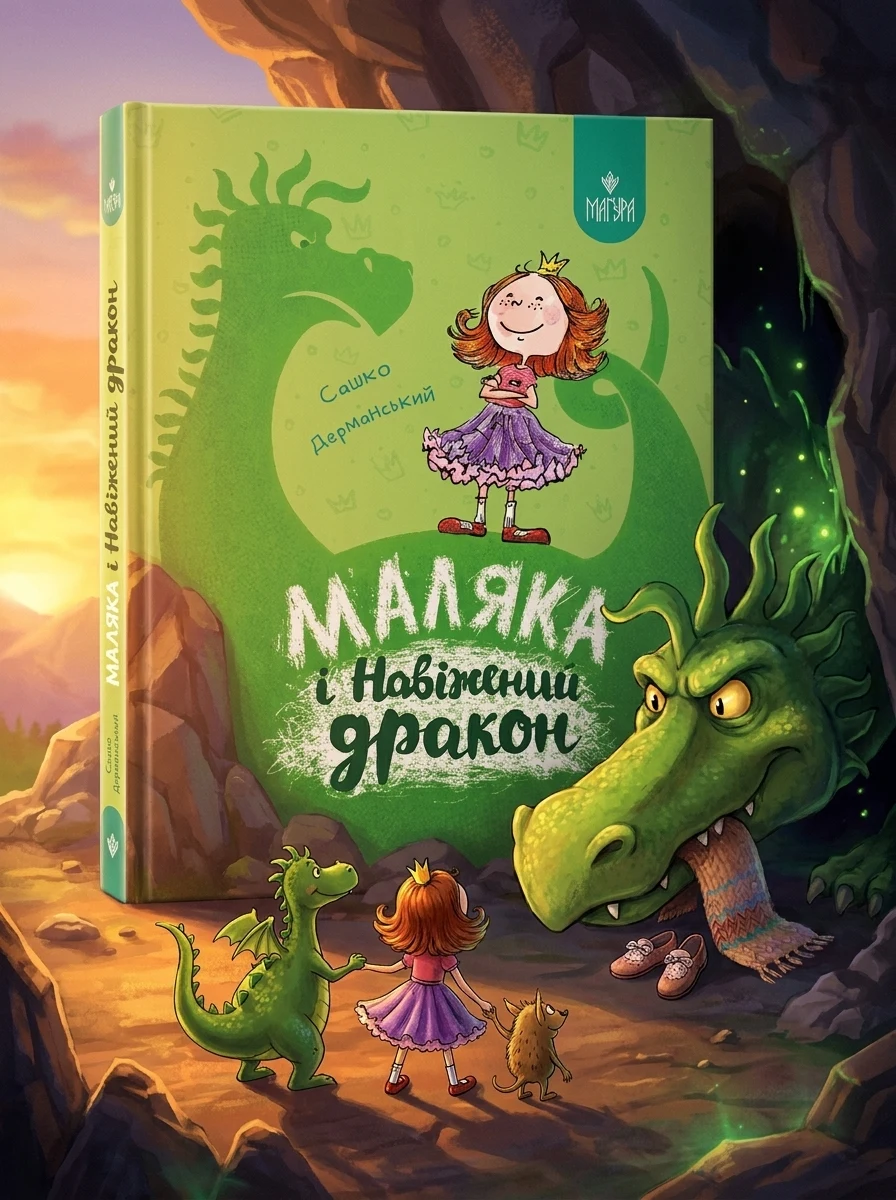 Маляка і Навіжений дракон — Дитяча фантастика