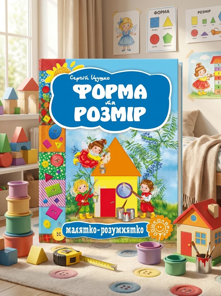 Малятко-розумнятко. Форма та розмір — фото 2