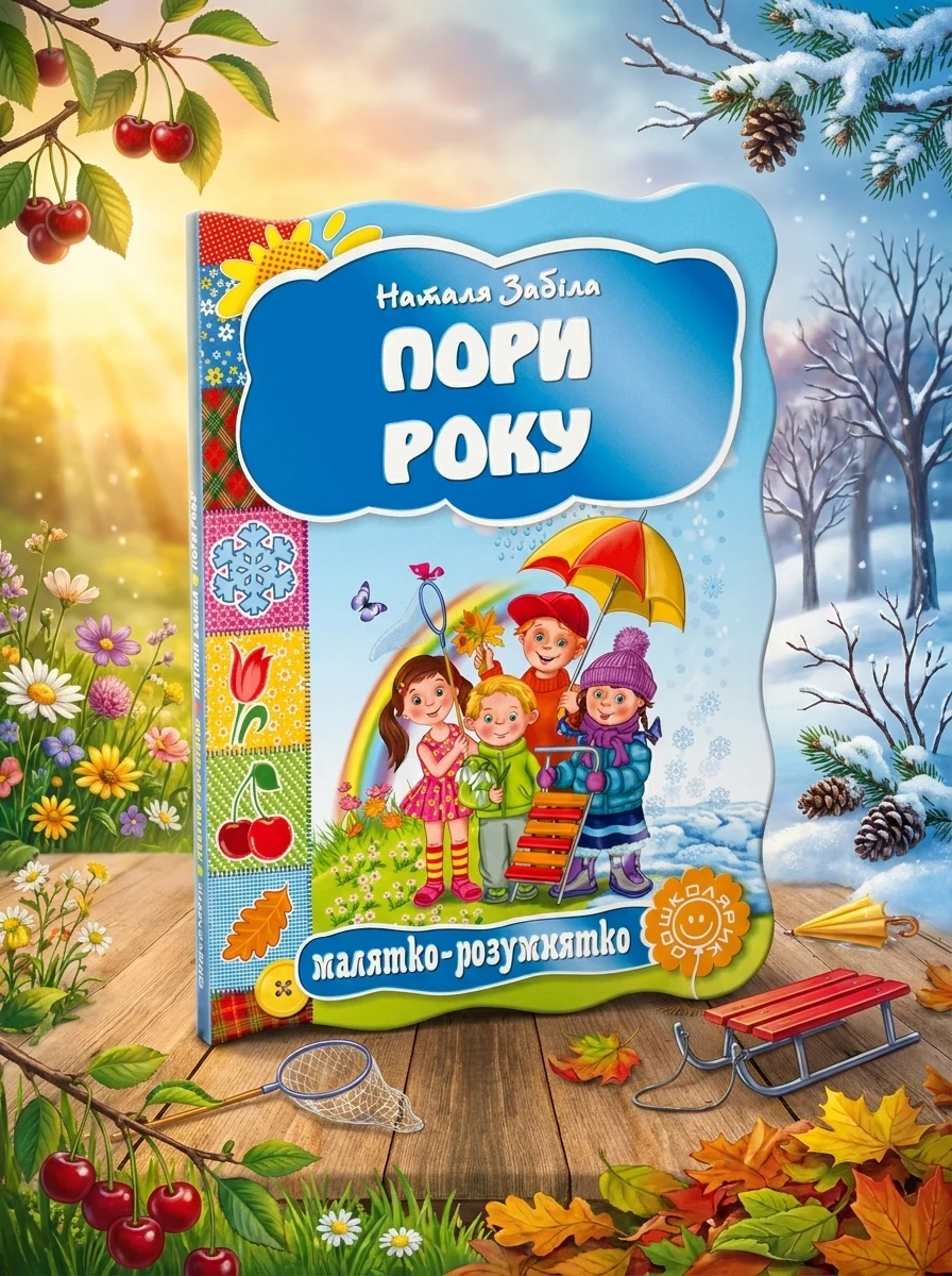 Малятко-розумнятко. Пори року — Розвивальні книги