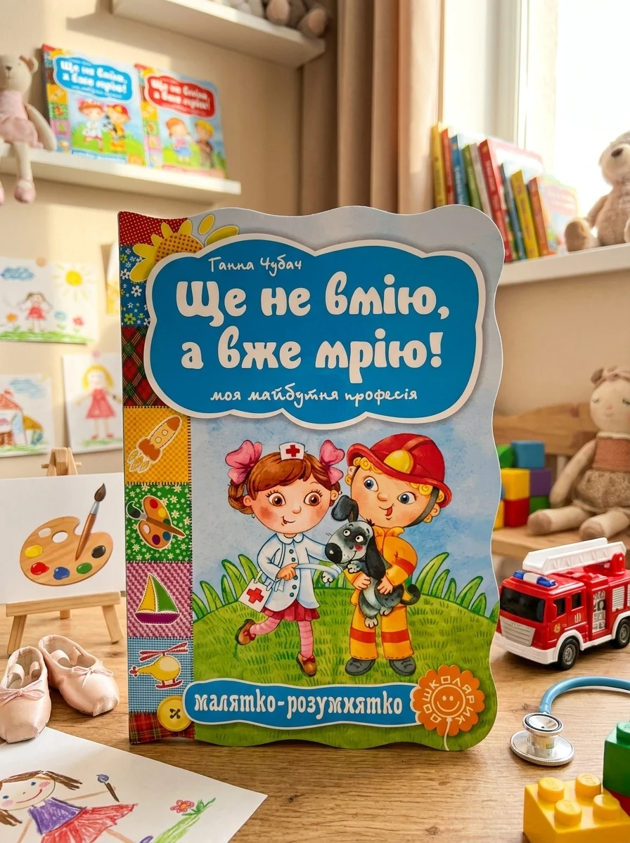 Малятко-розумнятко. Ще не вмію, а вже мрію! Моя майбутня професія — Дитячі вірші