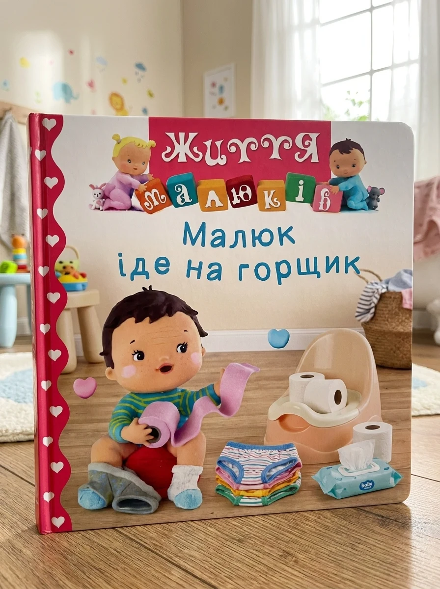 Малюк іде на горщик — Книги для малят