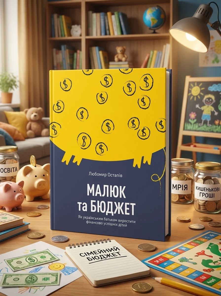 Малюк та бюджет. Як українським батькам виховати фінансово успішних дітей — Педагогіка