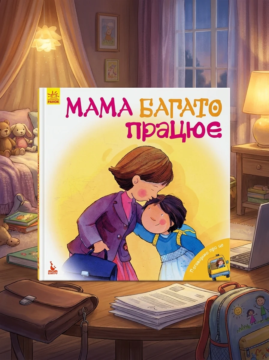 Мама багато працює — Розвивальні книги