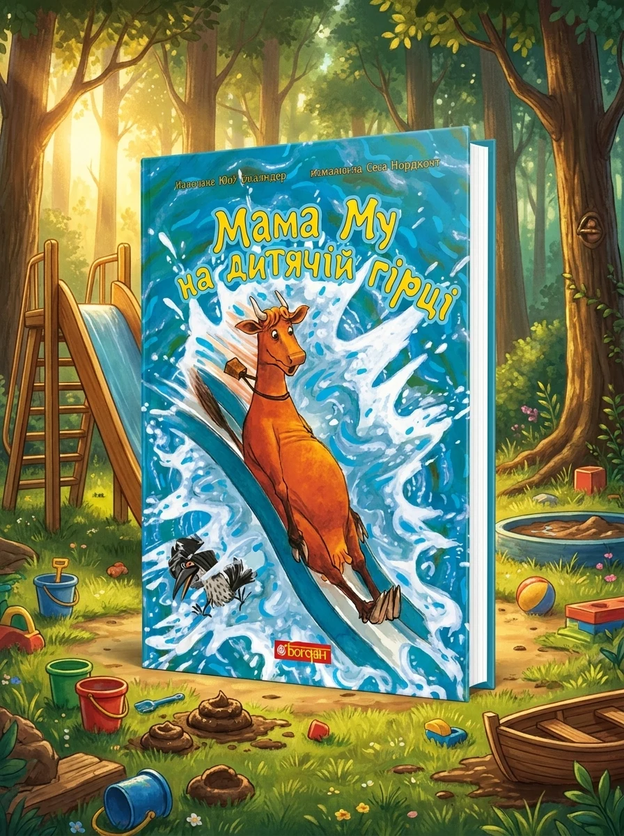 Мама Му на дитячій гірці | купити книгу онлайн