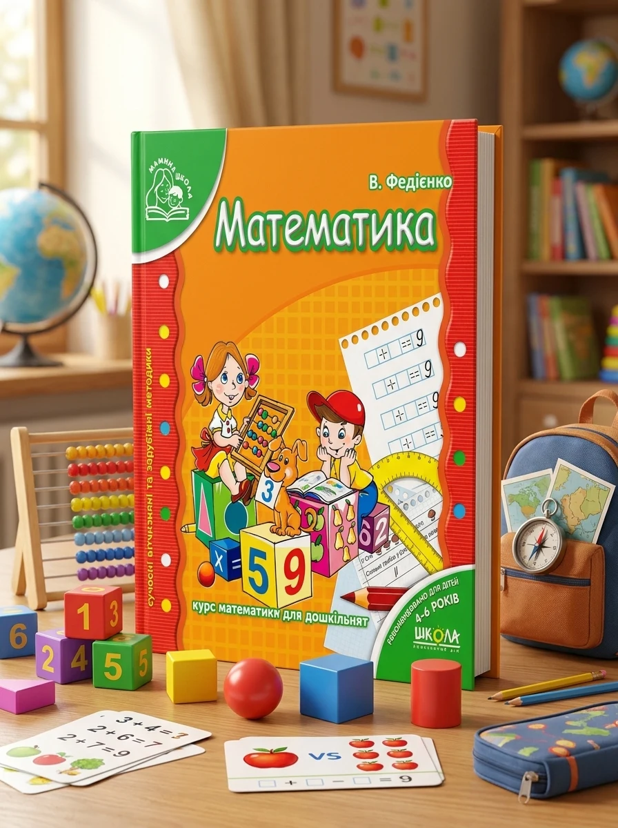 Мамина школа. Математика. 4-6 років — Підготовка до школи