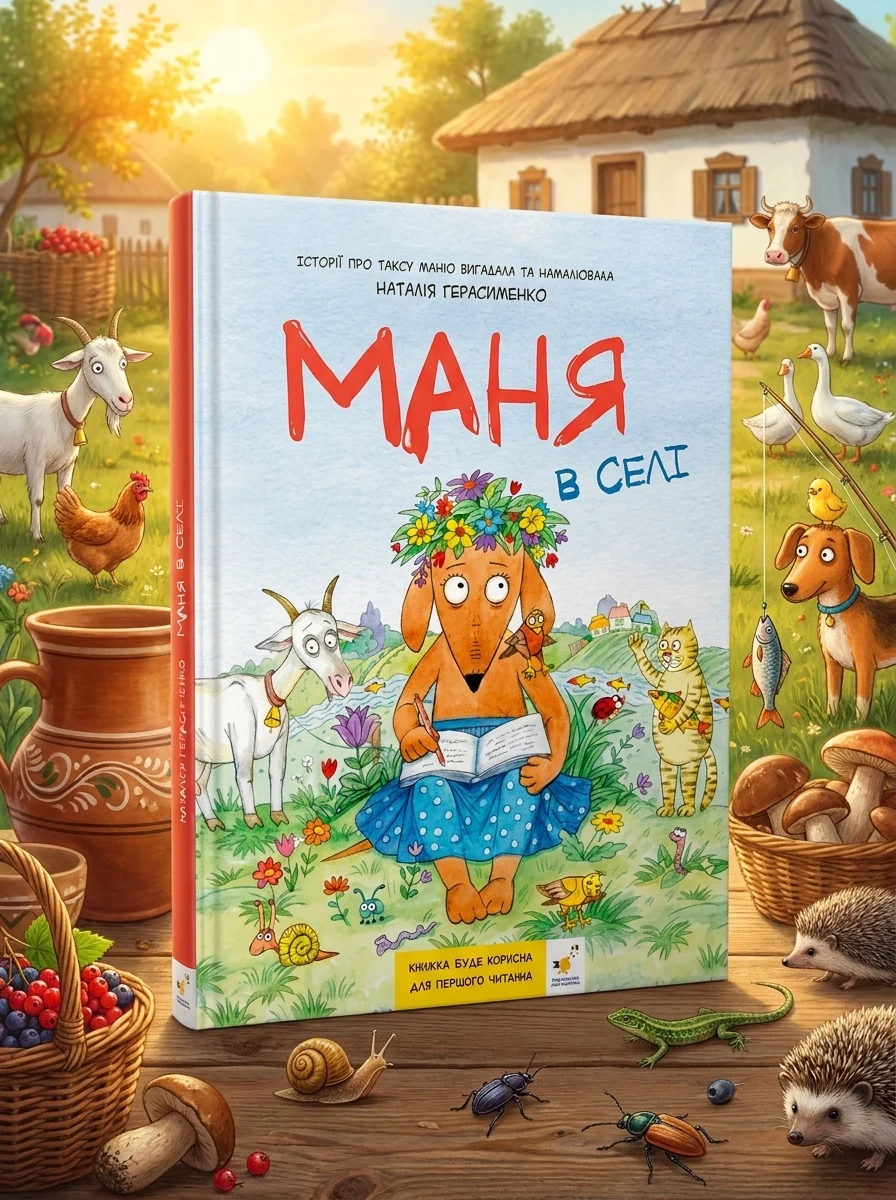 Маня в селі — Дитячі комікси