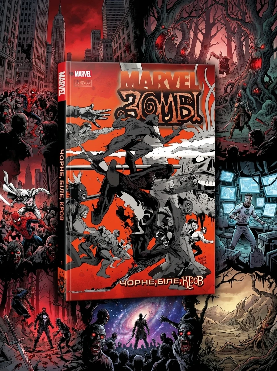 Marvel Зомбі. Чорне, Біле, Кров. Випуск 2 (обкладинка C)