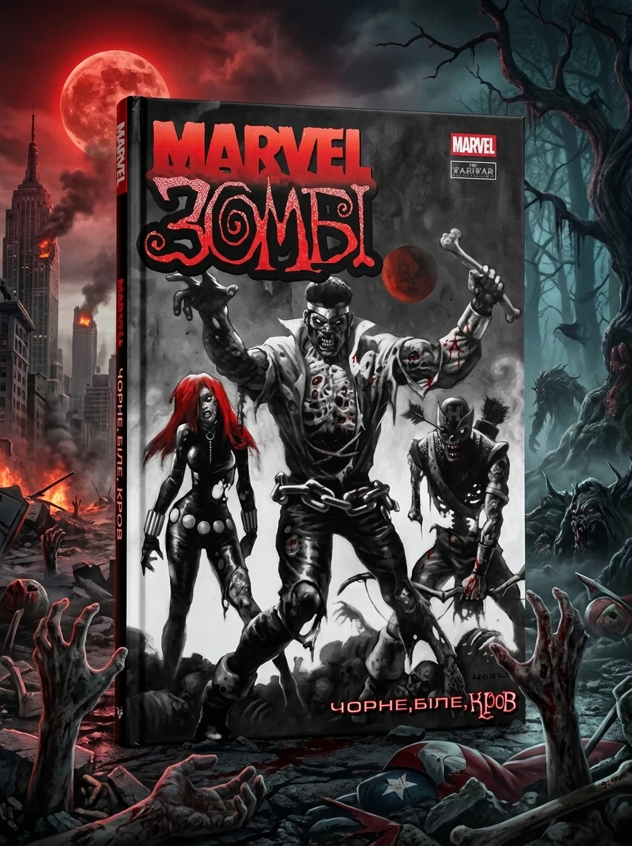 Marvel Зомбі. Чорне, Біле, Кров. Випуск 3 (обкладинка A)
