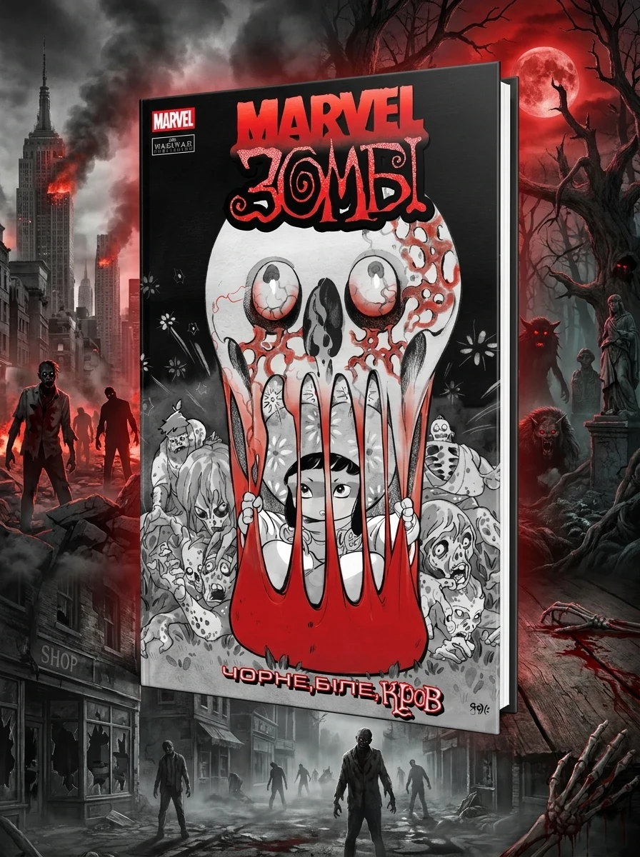 Marvel Зомбі. Чорне, Біле, Кров. Випуск 3 (обкладинка C) — Marvel