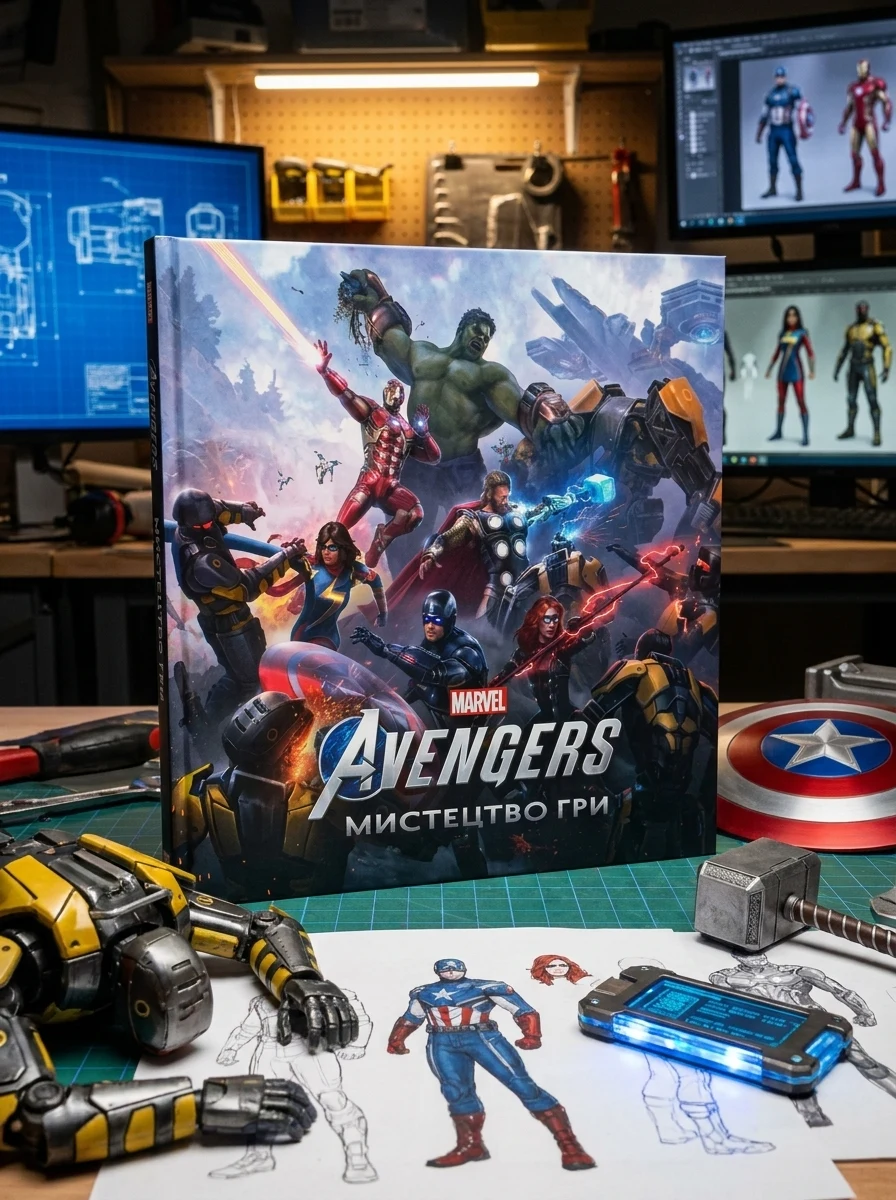Marvel’s Avengers. Мистецтво Гри | купити книгу онлайн