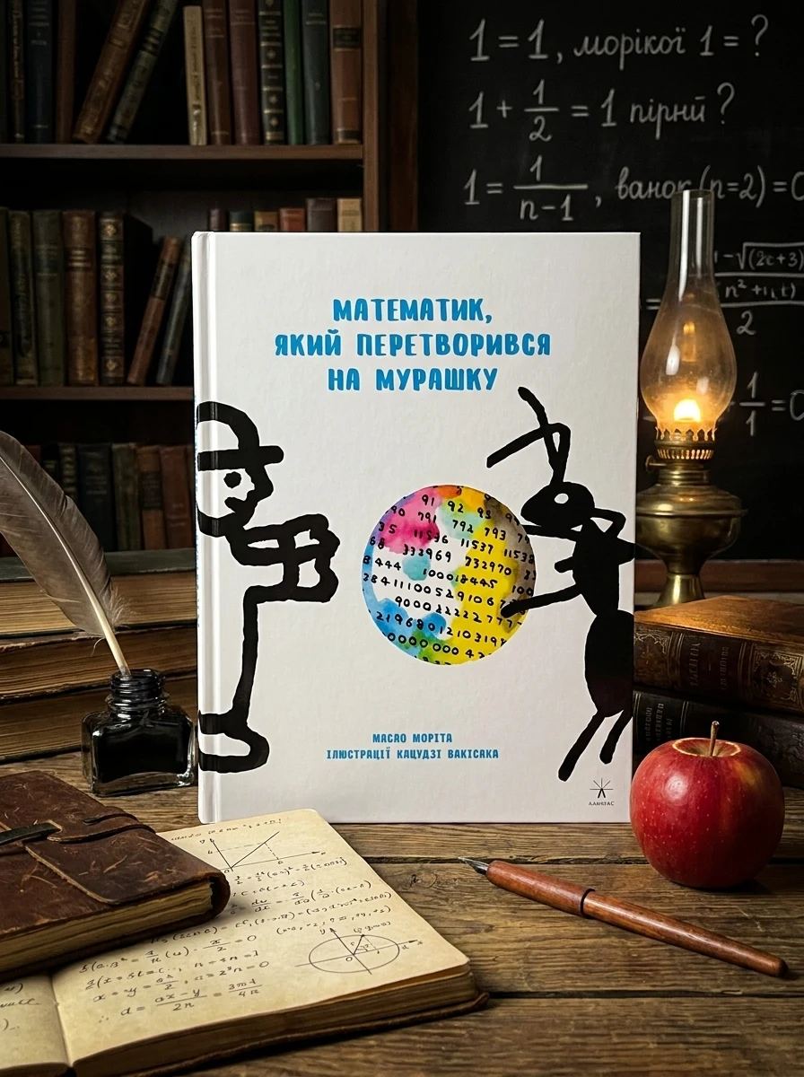 Математик, який перетворився на мурашку — Пізнавальні книги для дітей
