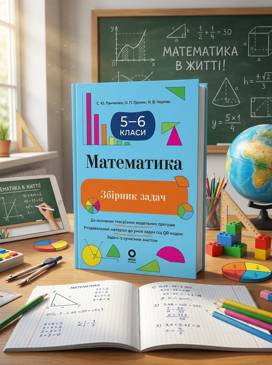 Математика. 5-6 клас. Збірник задач — Книги для школи