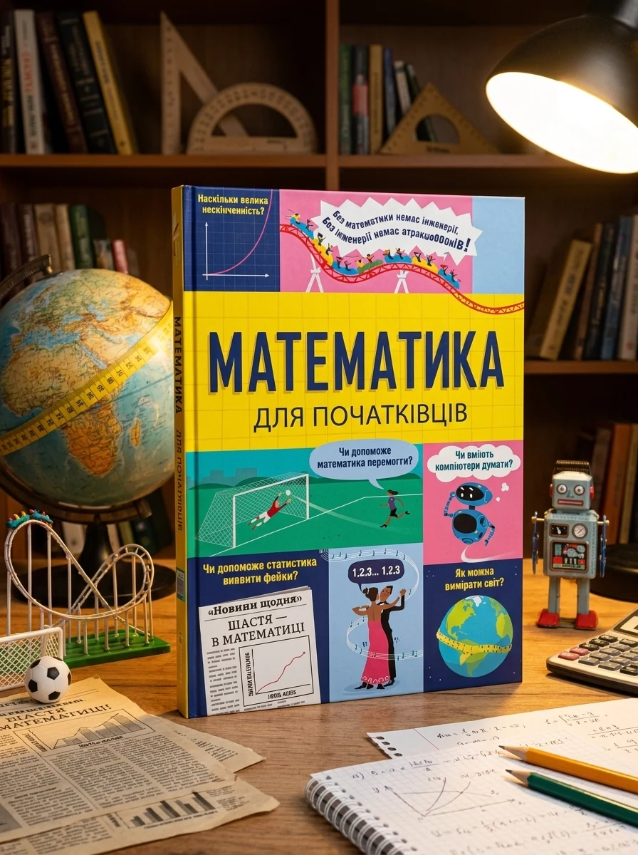 Математика для початківців — Розвивальні книги