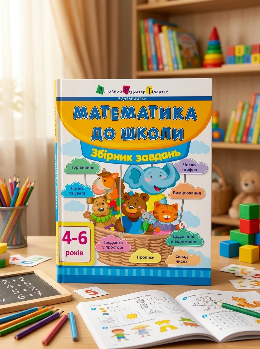 Математика до школи. Збірник завдань 4-6 років — фото 2