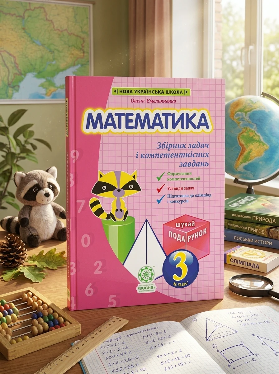 Математика. Інтегрований задачник-тренажер. 3 клас — Книги для школи