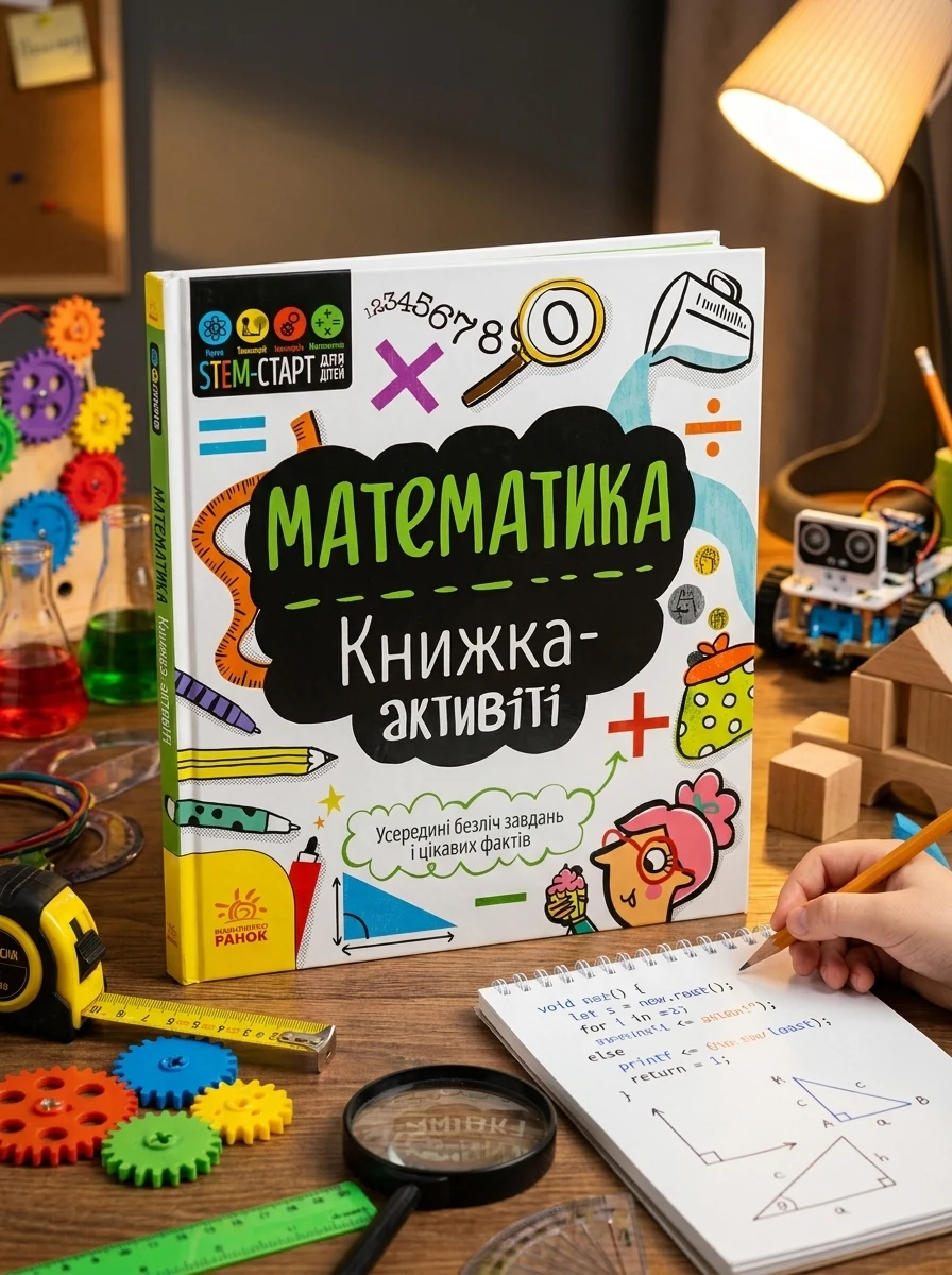 Математика. Книжка-активіті | купити книгу онлайн