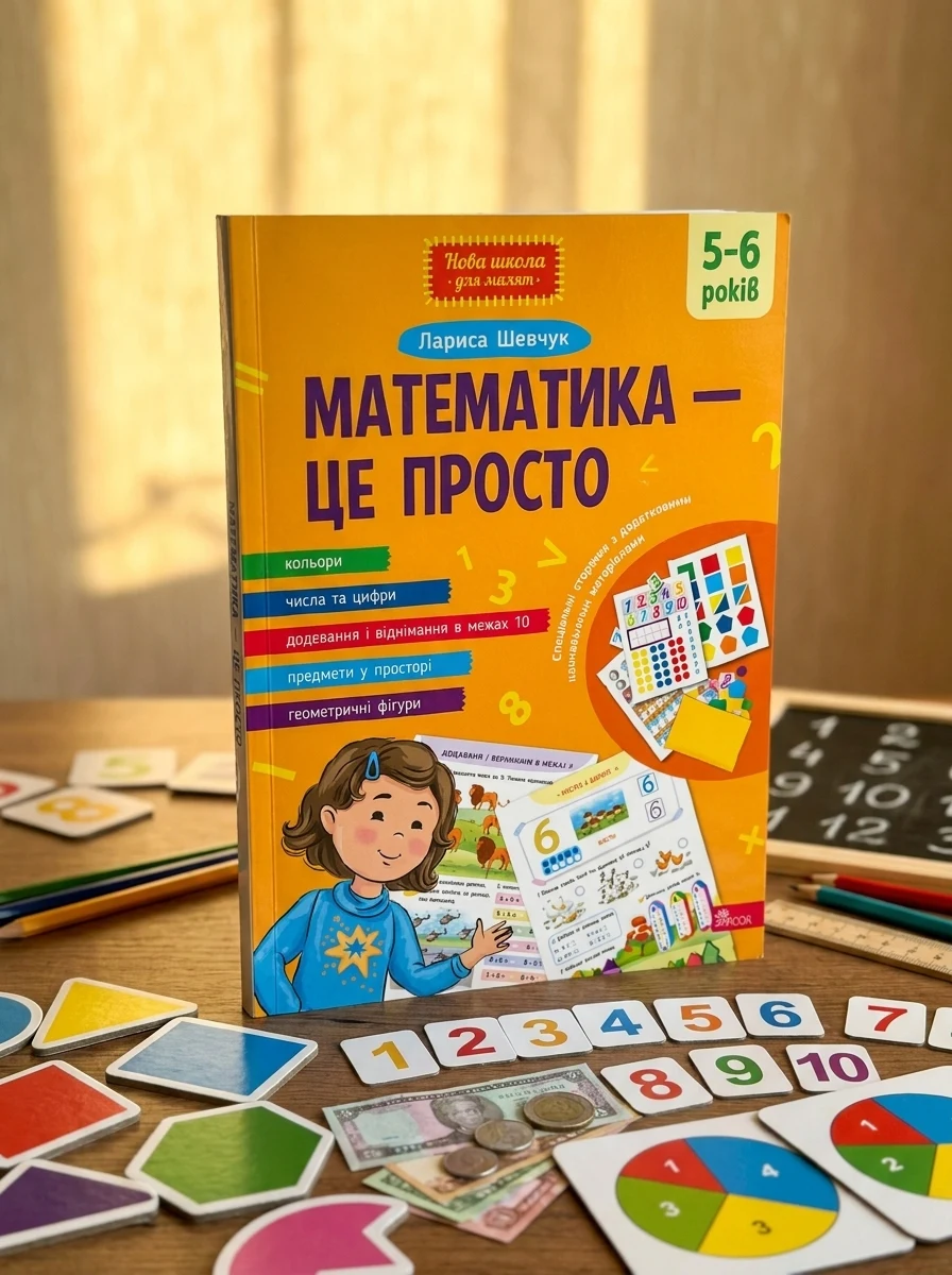 Математика – це просто — Розвивальні книги