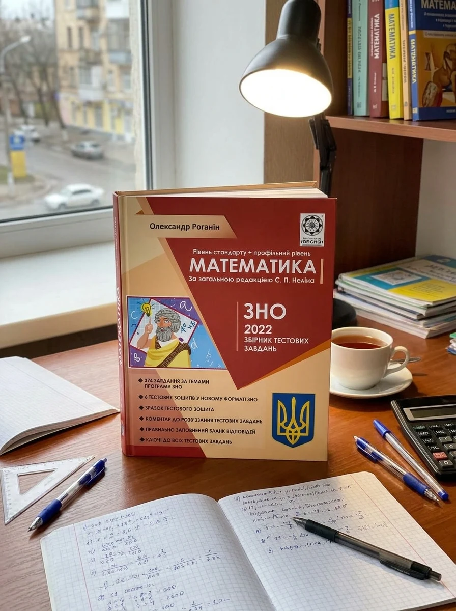 Математика. ЗНО 2022. Збірник тестових завдань — фото 2