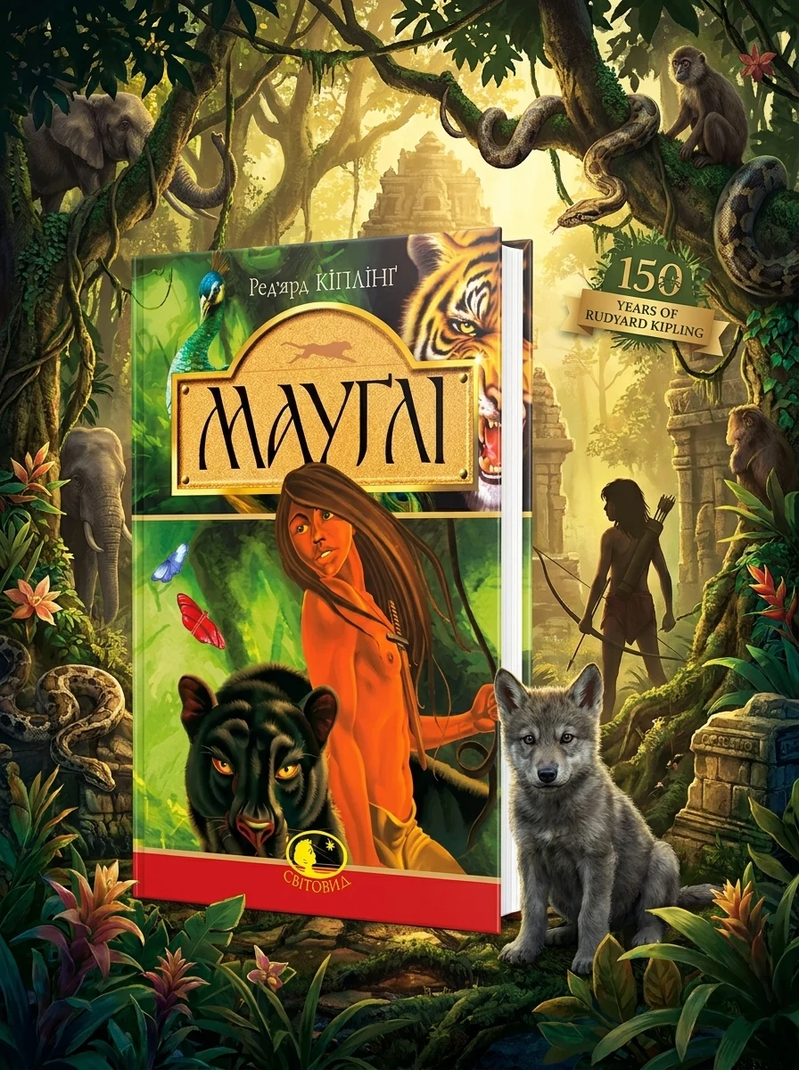 Мауглі. У лісі Рукх | купити книгу онлайн