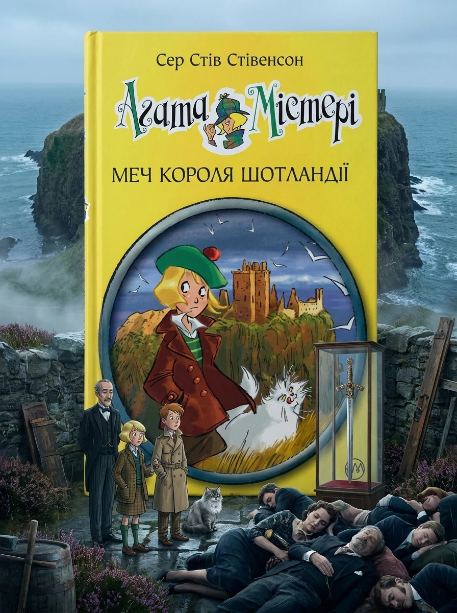 Меч Короля Шотландії — Дитячі детективи