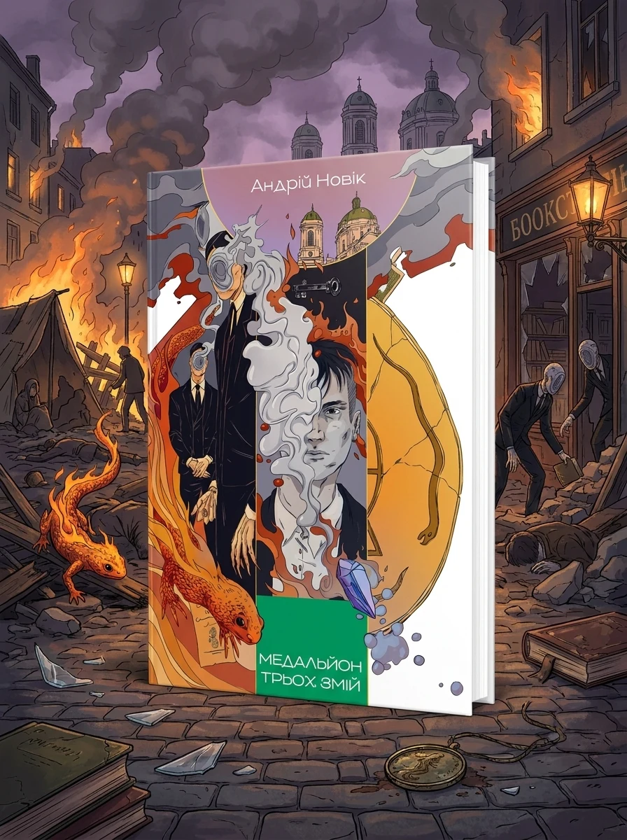 Медальйон трьох змій | купити книгу онлайн