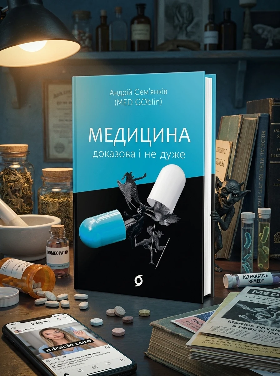 Медицина доказова і не дуже | купити книгу онлайн