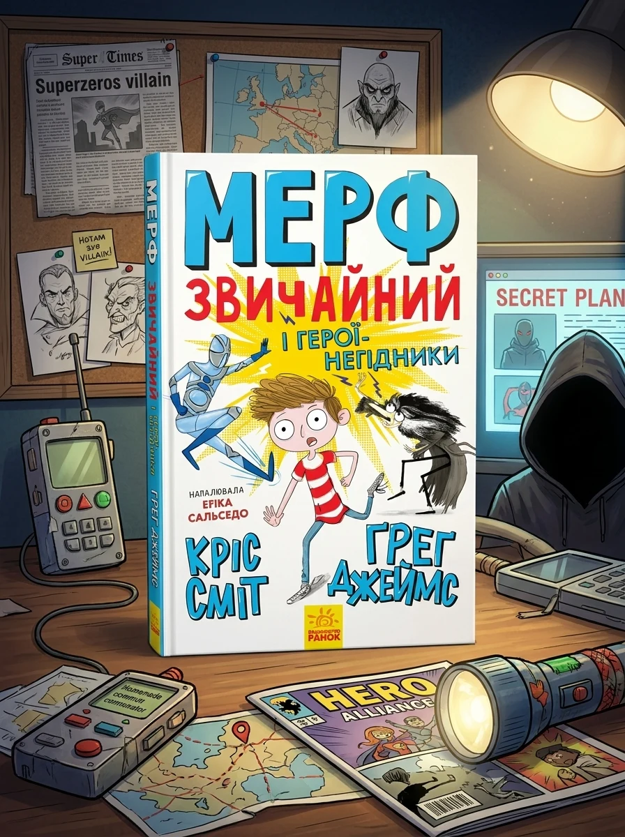 Мерф Звичайний і герої-негідники — Дитяча фантастика