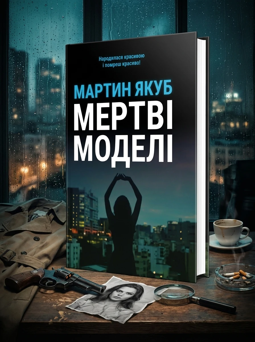 Мертві моделі — чорна обкладинка — Сучасна українська проза