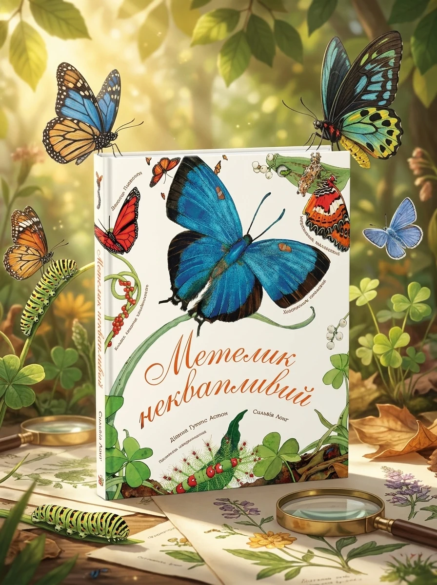 Метелик неквапливий — Дитячі енциклопедії