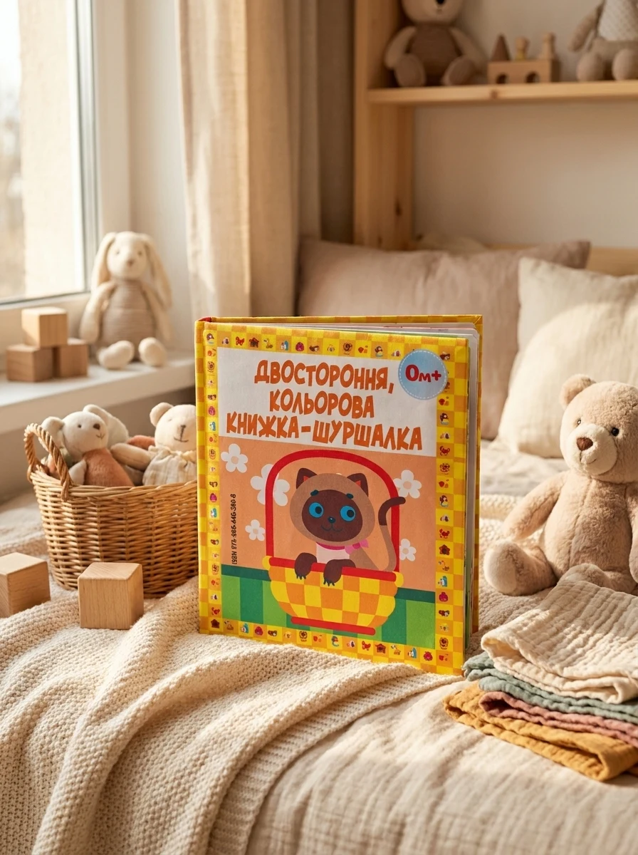 М’яка книжка «Хатка для малятка» — Книги-іграшки