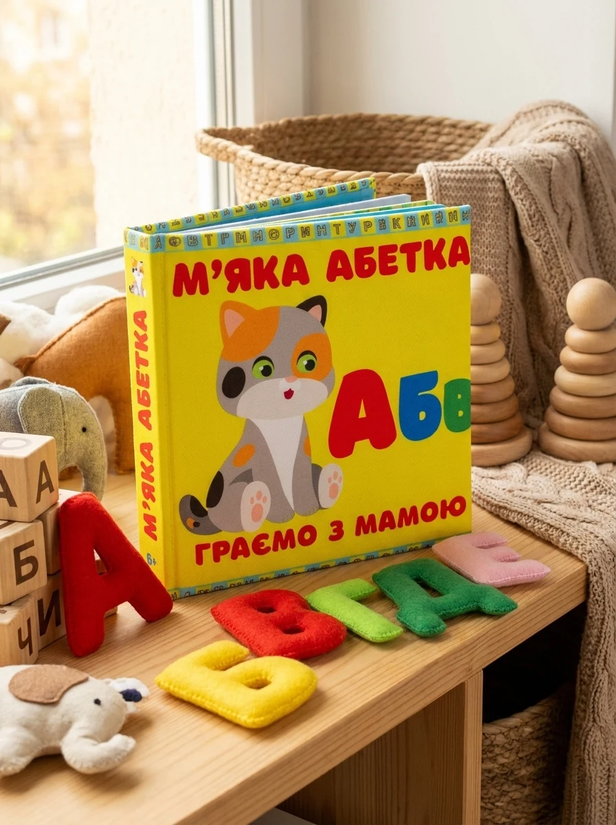 М’яка книжка «М’яка абетка»