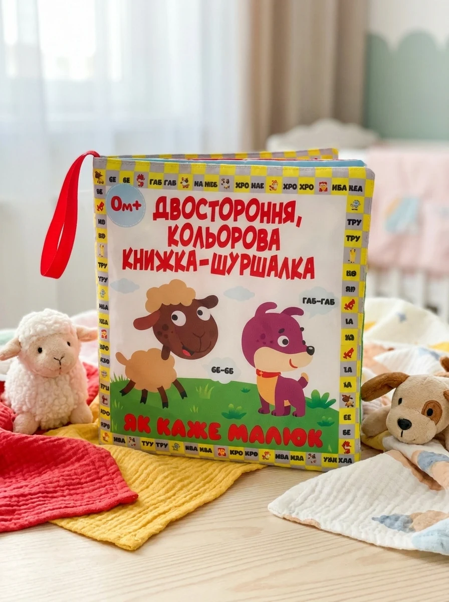 М’яка книжка «Як каже малюк» — фото 2