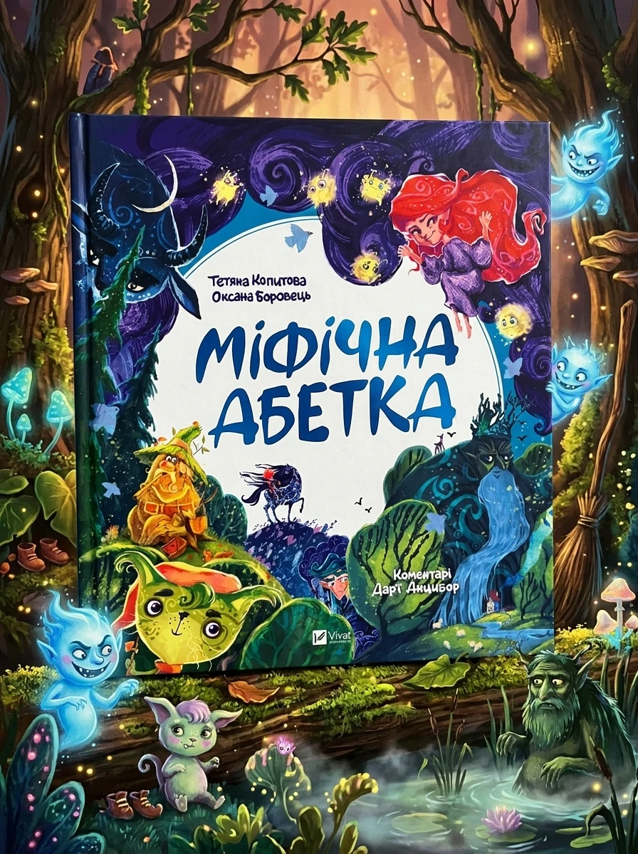 Міфічна абетка — Пізнавальні книги для дітей
