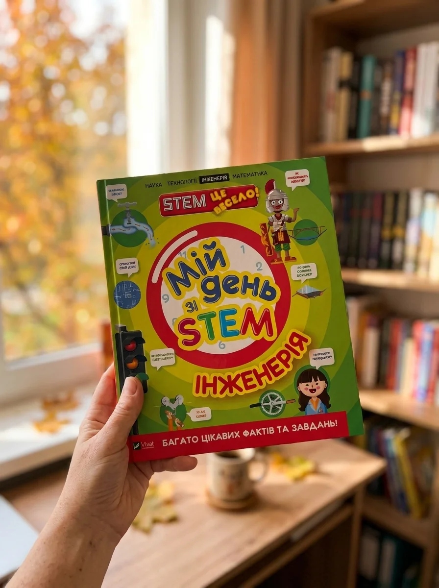 Мій день зі STEM. Інженерія | купити книгу онлайн