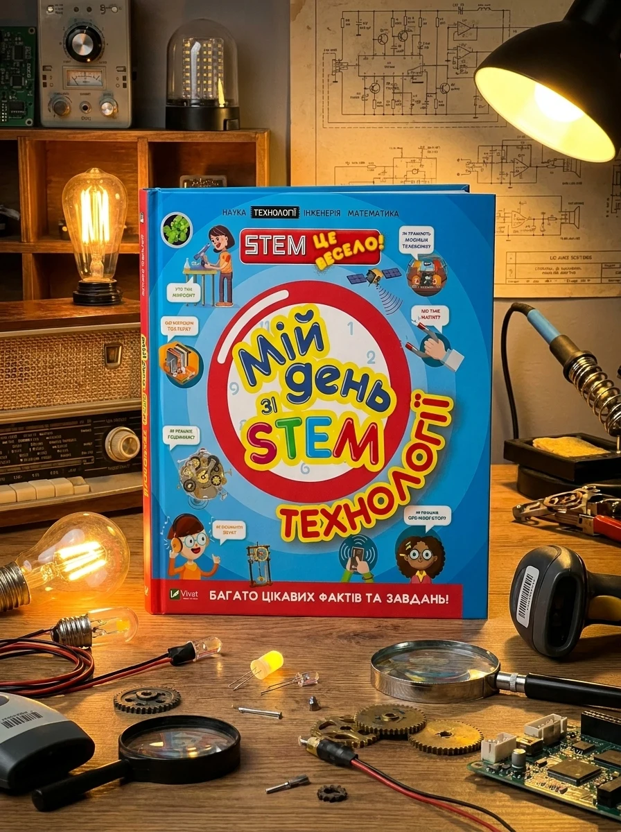 Мій день зі STEM. Технології | купити книгу онлайн