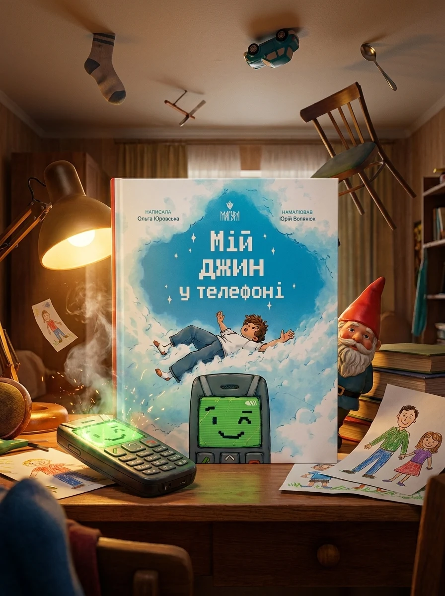 Мій джин у телефоні — Дитяча фантастика