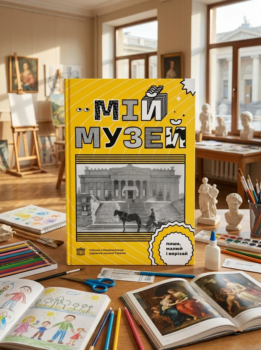 Мій Музей. Пиши, малюй і вирізай