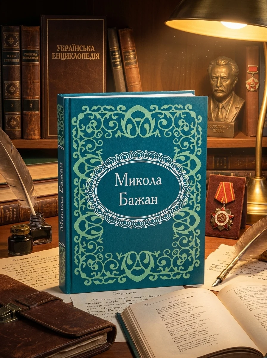 Мікромініатюра. Микола Бажан