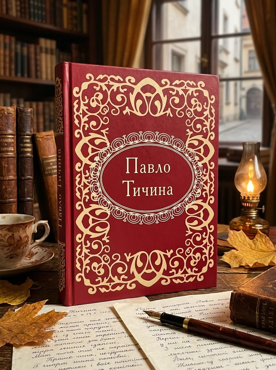 Мікромініатюра. Павло Тичина