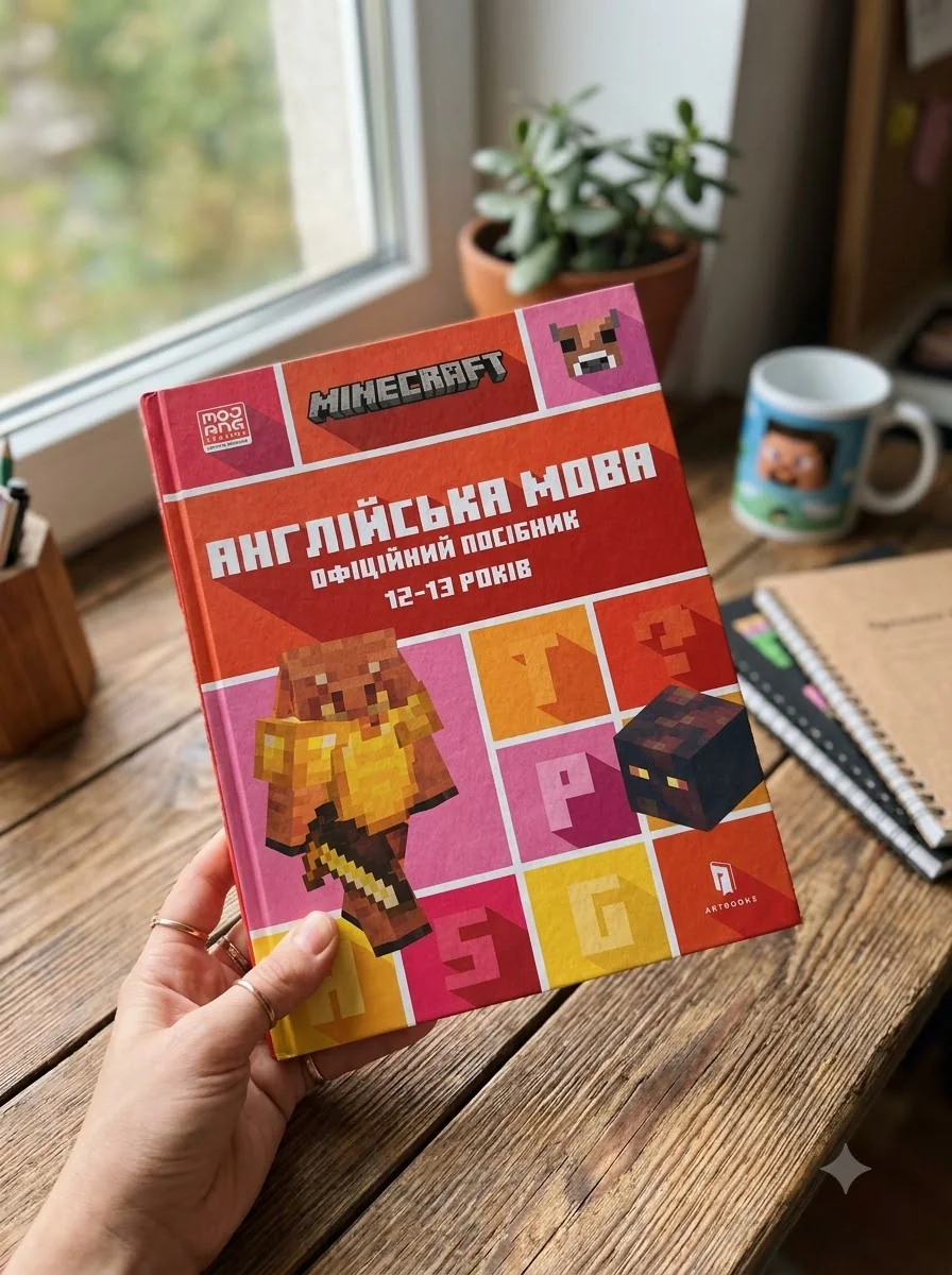 Minecraft. Англійська мова. Офіційний посібник. 12-13 років — фото 2