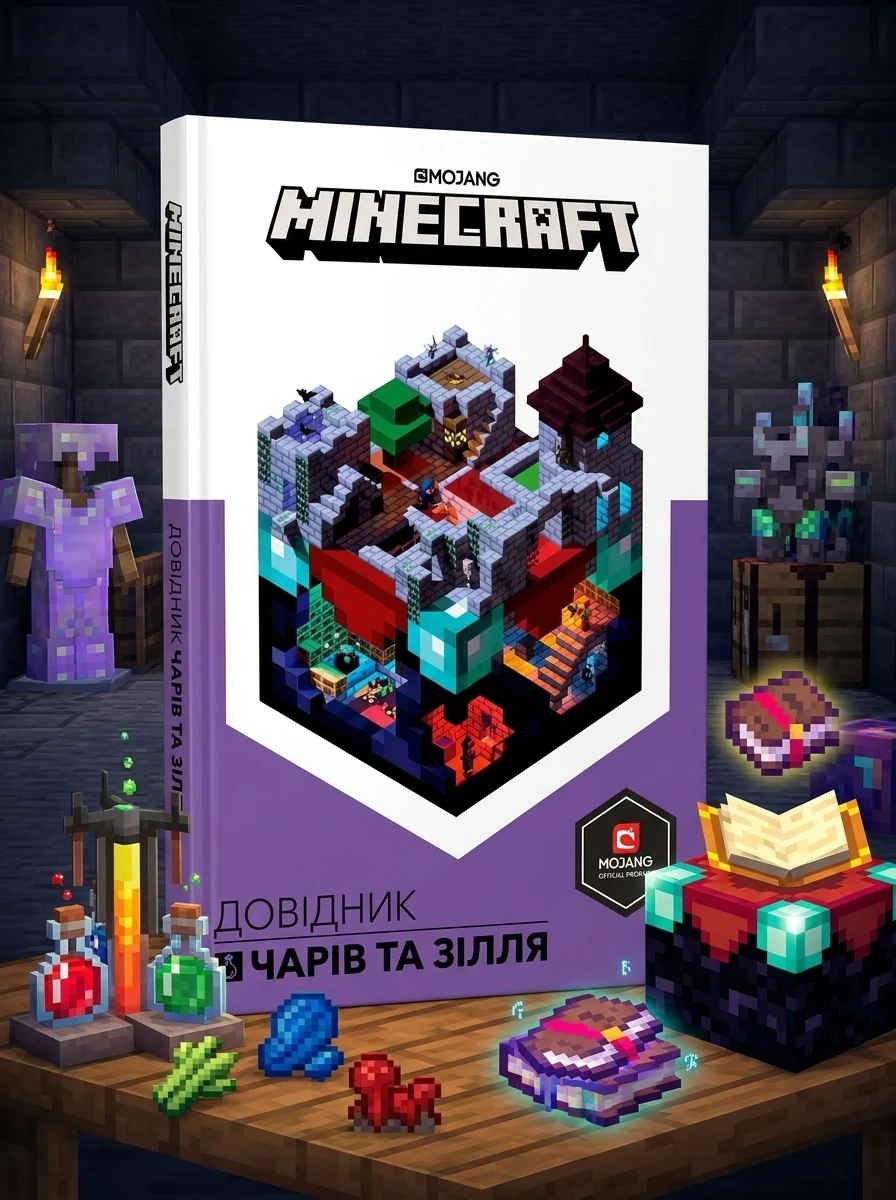 Minecraft. Довідник чарів та зілля — Дитяча фантастика