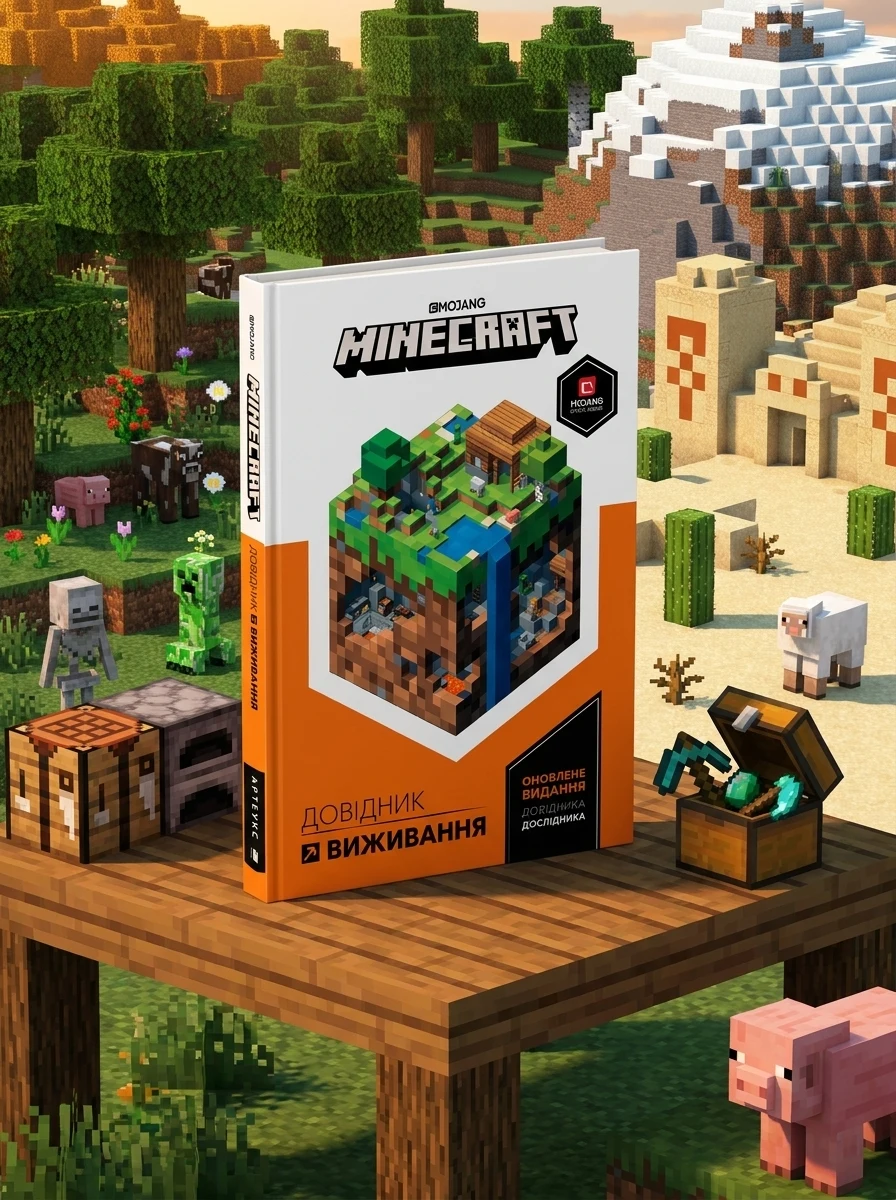 Minecraft. Довідник виживання — Дитячі енциклопедії