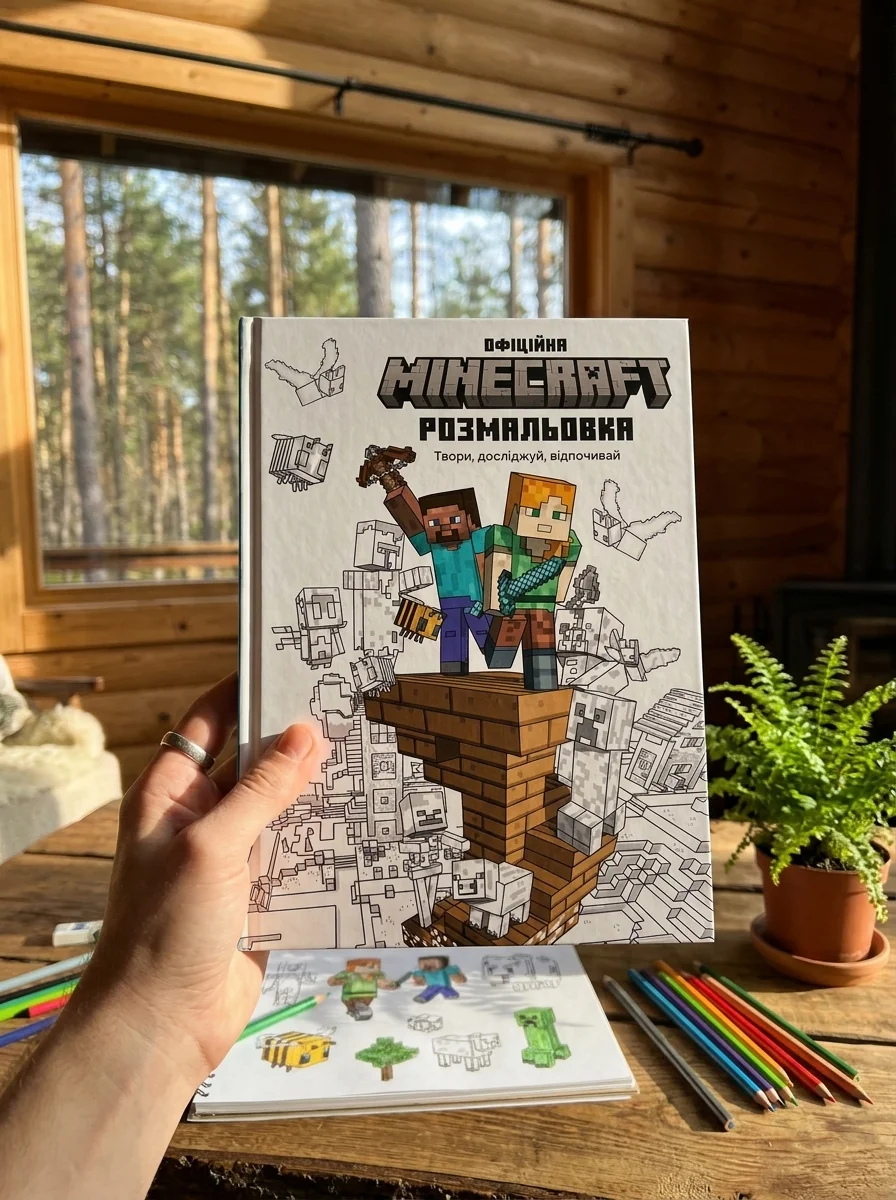 Minecraft. Офіційна розмальовка — фото 2