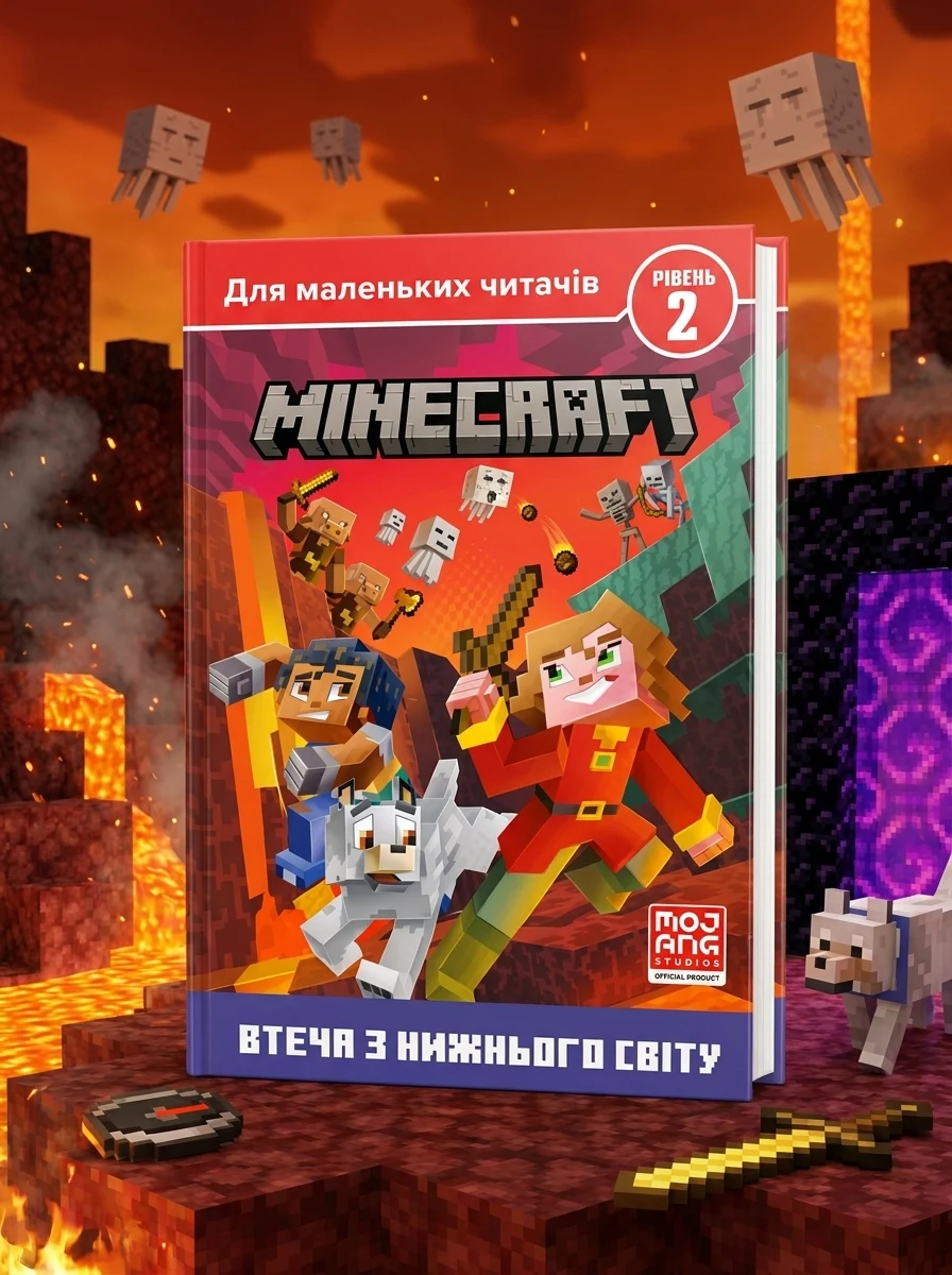 Minecraft. Втеча з Нижнього світу. Рівень 2